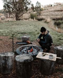 Επισκέπτες που μένουν στο Tiny Isabella