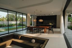 Et opholdsområde på Prana Ubud