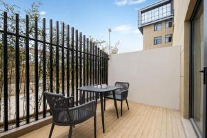 Μπαλκόνι ή βεράντα στο Atour Hotel Shanghai Pudong Airport Zhunan Road