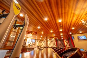 Μια τηλεόραση ή/και κέντρο ψυχαγωγίας στο ロッジＴＯＮＢＯ・石打