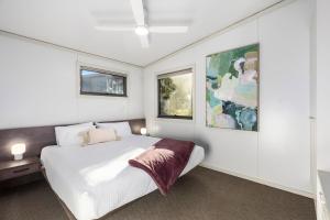 Ένα ή περισσότερα κρεβάτια σε δωμάτιο στο Ecocrackenback 5