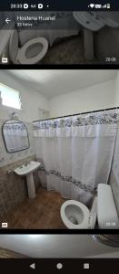 Ένα μπάνιο στο Hostería huanel +10 φωτογραφίες