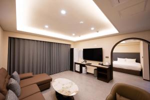 TV/trung tâm giải trí tại 바반트관광호텔