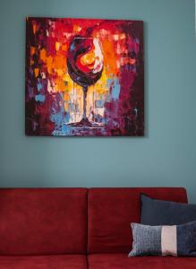 Et opholdsområde på Lambrusco Apartment Monolocale vicino al Centro di Modena Università e Policlinico + 100 billeder