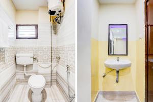 Phòng tắm tại Super Hotel O Rajahmundry Central Railway Station Formerly Sanjeevi Residency