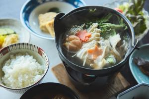 Mad på bed and breakfast-stedet eller i nærheden