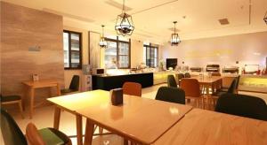 Χώρος καθιστικού στο City Comfort Inn Qingyuan City Plaza Hefu Dongcheng