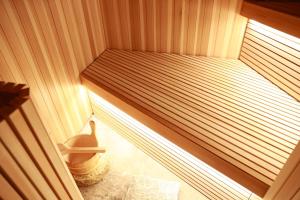 a small sauna with a toilet in a room at MINI HOTEL totonoi ロウリュ式サウナのある静かな平屋 in Shimonoseki +37 photos