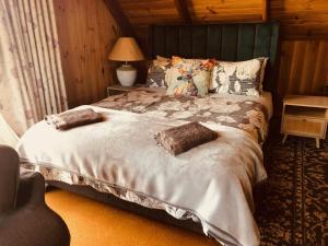 En eller flere senge i et værelse på Fresh Air Accommodation