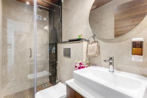 Koupelna v ubytování SinQ Symbol + 22 fotografií