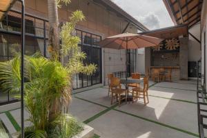 Bygningen som lejlighedshotellet ligger i