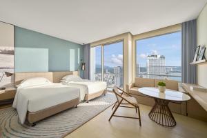 Кровать или кровати в номере Hyatt Regency Nha Trang +30 фотографий