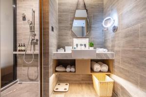 Ένα μπάνιο στο Atour Hotel (Wuhan Qingshan Peace Park) +41 φωτογραφίες