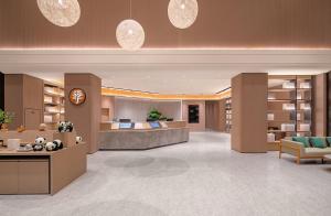 Khu vực ghế ngồi tại JI Hotel Chengdu Wenjiang Guose Tianxiang