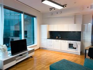 Køkken eller tekøkken på Panoramic Sea View - 12th floor