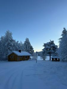Villa Mellalampi v zimě