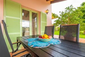 Jídlo v vily nebo okolí