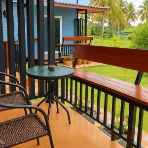 Μπαλκόνι ή βεράντα στο Mook Raya Resort