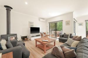 Posezení v ubytování The Haven