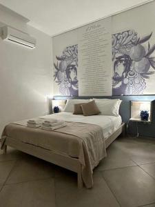 Ένα ή περισσότερα κρεβάτια σε δωμάτιο στο I Mori