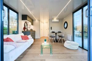 Khu vực ghế ngồi tại Boat'n Flandres - Les Demeures d'Adrien