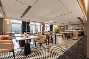 Χώρος καθιστικού στο Atour Hotel Wuhan Yellow Crane Tower Shouyi Plaza