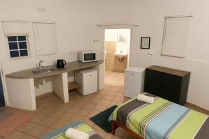 Η κουζίνα ή μικρή κουζίνα στο Nut Tree Nook