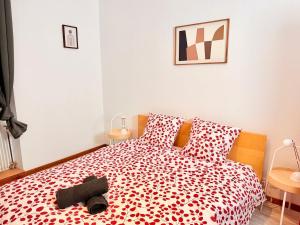 Postel nebo postele na pokoji v ubytování Le Charmant Refuge au Cœur de Rouffach