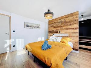 Postel nebo postele na pokoji v ubytování Dune Marchande - Séjour Cozy