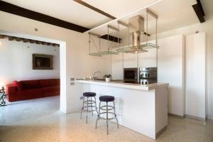 Køkken eller tekøkken på Elisabeth Waterfront Apartment