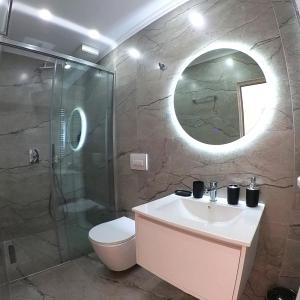 Koupelna v ubytování Mateo Rooms