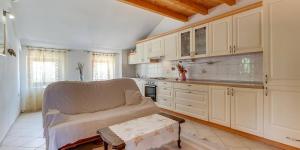 Kuchyň nebo kuchyňský kout v ubytování Ćunski