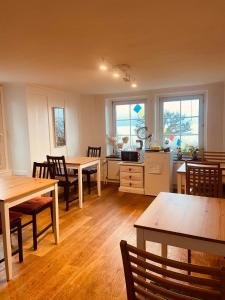 Χώρος καθιστικού στο BnB Villa Kapellmatt Zimmer Brgenstock