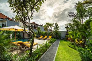 Zahrada ubytování Klumpu Mesari Guest House