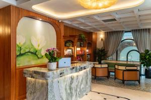 Χώρος καθιστικού στο An Lac Saigon Airport Apartment for week and month stay