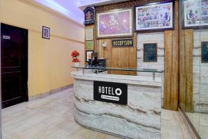 Ο χώρος του λόμπι ή της ρεσεψιόν στο Hotel O Durgapuri Metro Station Lucknow Formerly Pal Awadh