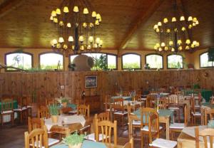 Εστιατόριο ή άλλο μέρος για φαγητό στο Apartamento Sobre acantilado Vistas al Mar Los Realejos