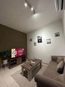 TV a/nebo společenská místnost v ubytování Studio Studio