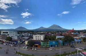 Nespecifikovaný výhled na hory nebo výhled na hory při pohledu z apartmánu