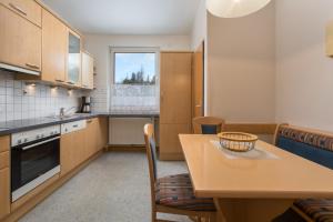 Η κουζίνα ή μικρή κουζίνα στο Appartement Zentral