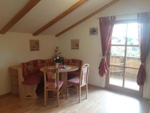 Χώρος καθιστικού στο Ferienwohnung Kagerbauer Christiane