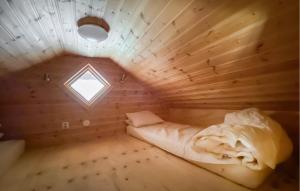 Postel nebo postele na pokoji v ubytování Stuga 7