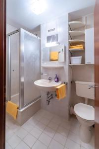 Phòng tắm tại Appartement Bergluft