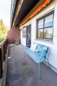 Ban công/sân hiên tại Appartement Bergluft