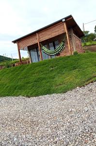 Κήπος έξω από το Pousada privativa mirante do sol