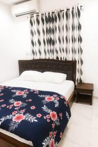 Ένα ή περισσότερα κρεβάτια σε δωμάτιο στο Secure and Cozy apartment in Magodo GRA Phase 2