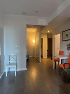 Posezení v ubytování Cozy holiday home + 3 fotografie