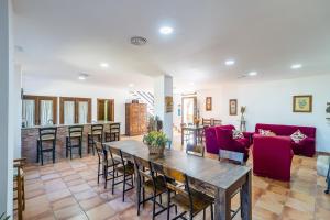 Χώρος καθιστικού στο Cubo's Casa Rural La Camorra Cortijo el Puntal