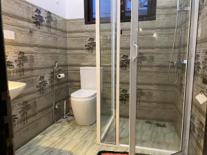 Ванная комната в White Villa