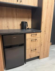 Køkken eller tekøkken på Spoko Room 23 Szczytno